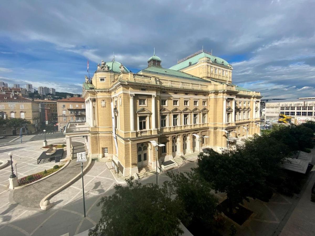 Plaza Teatro & Piazzale Teatro Leilighet Rijeka Eksteriør bilde